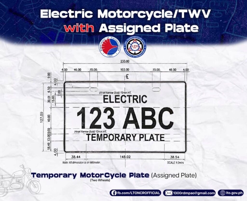 New Size Of Motorcycle Plate Number In The Philippines Infoupdate New Size Of Motorcycle Plate Number In The Philippines Infoupdate