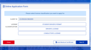 How to Change Clutch Type on Driver’s License Using the LTMS Portal