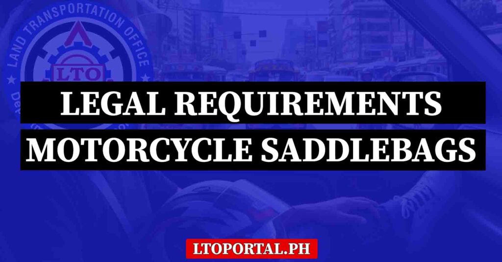 What Are the Legal Requirements for Installing Motorcycle Saddlebags