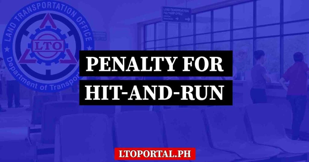 penalty for hit and run philippines